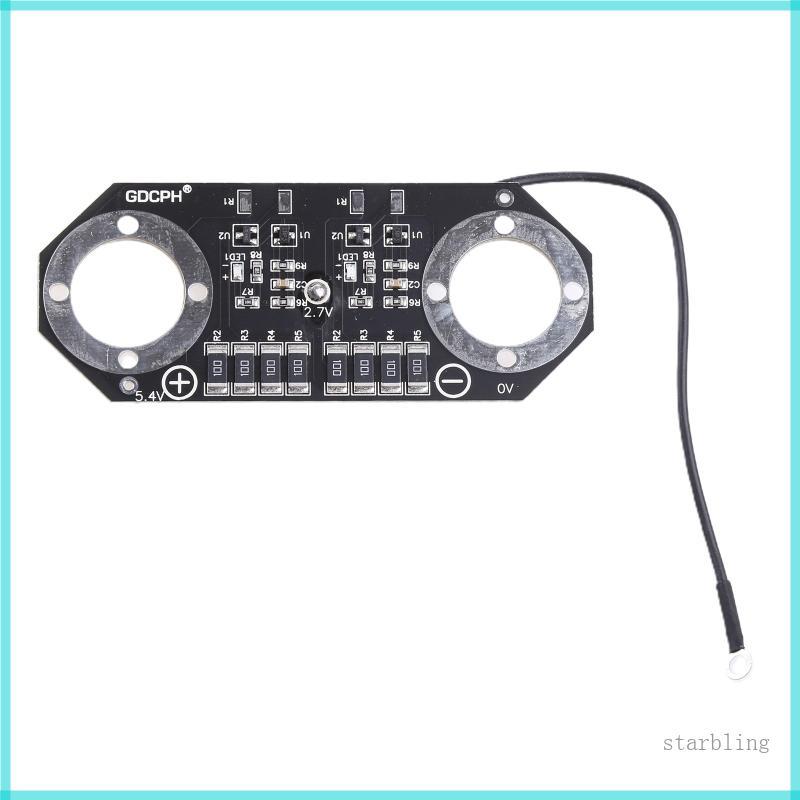 Star Super Capacitor แรงดันไฟฟ้า Stabilizing Balancing Plate 2 7V 3000F ความถี่ ESR Ultracapacitor ส