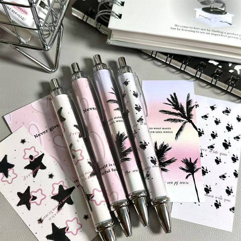 Original Y2k Millennium Style Student High-Value Middle Pen Exam Dedicated 0.5 Black Quick-Drying Br