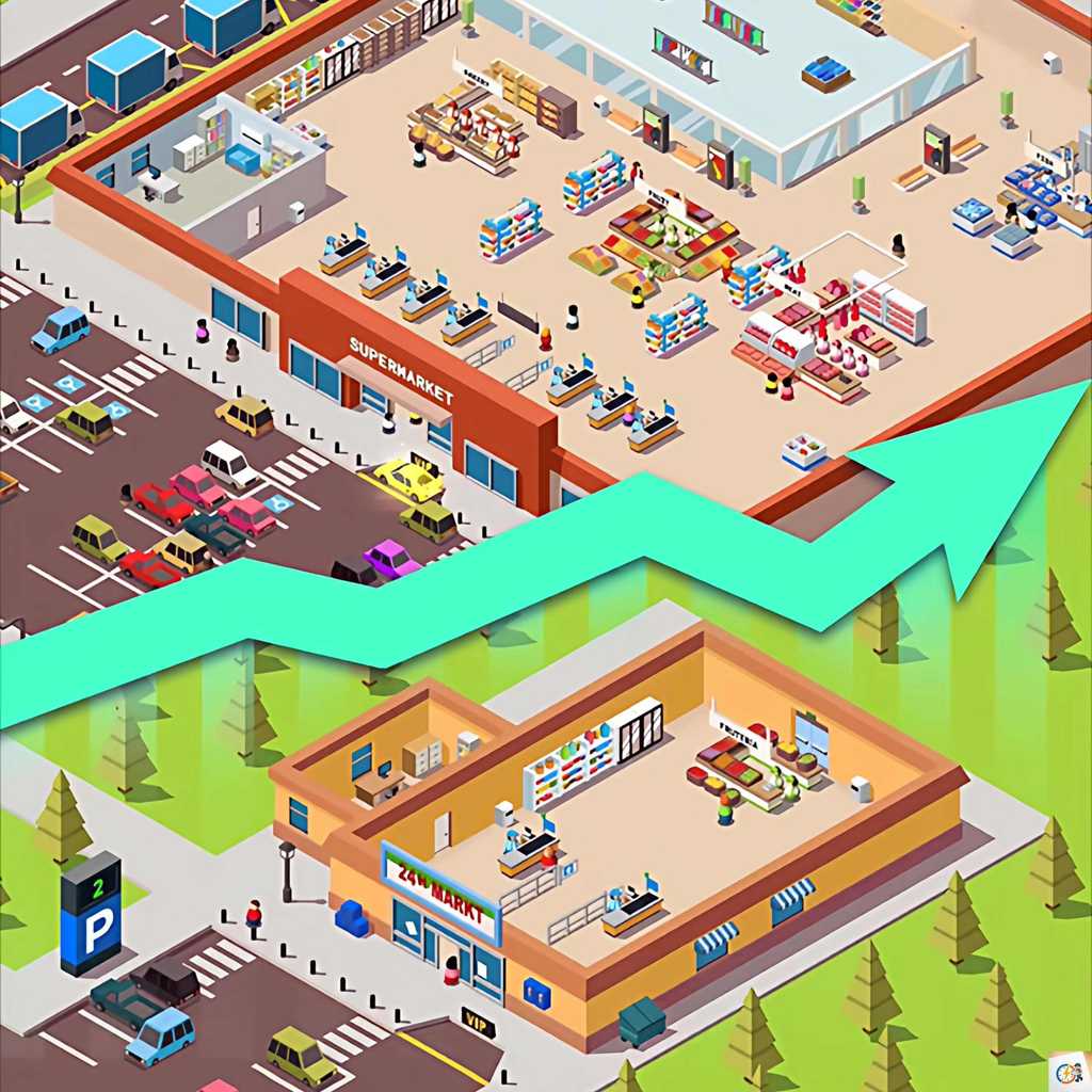 [unity3D Place Supermarket Tycoon Simulation Management Puzzle Boutique Game Original Code]