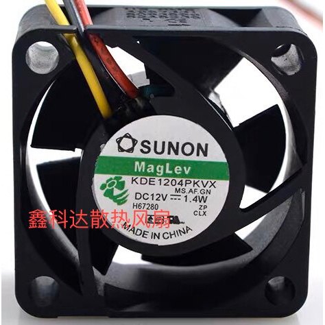 Jianzhun SUNON KDE1204PKVX 4CM 4020 12V 1.4W Maglev พัดลมระบายความร้อนเงียบ