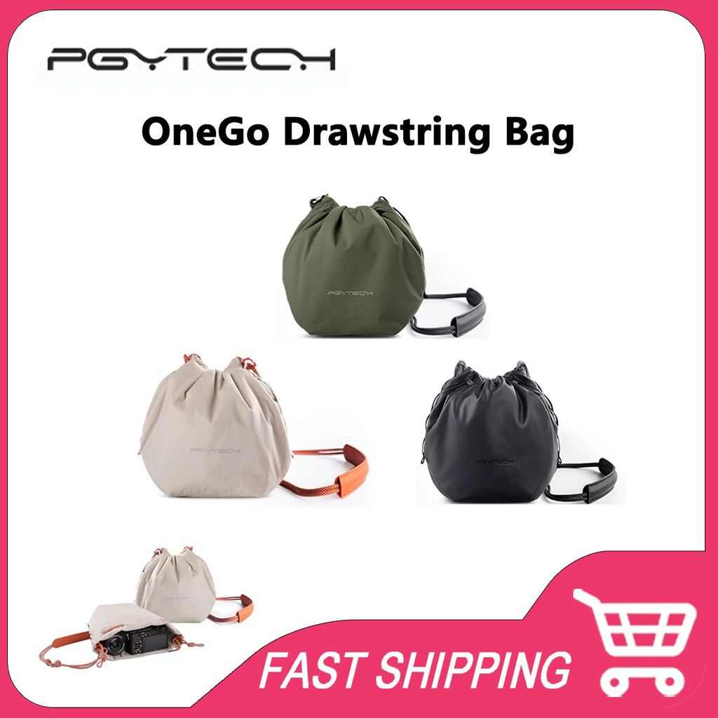 Original PGYTECH OneGo Drawstring กระเป๋ากล้อง SLR Mirrorless เลนส์ไหล่สําหรับ Fujifilm Canon Sony N
