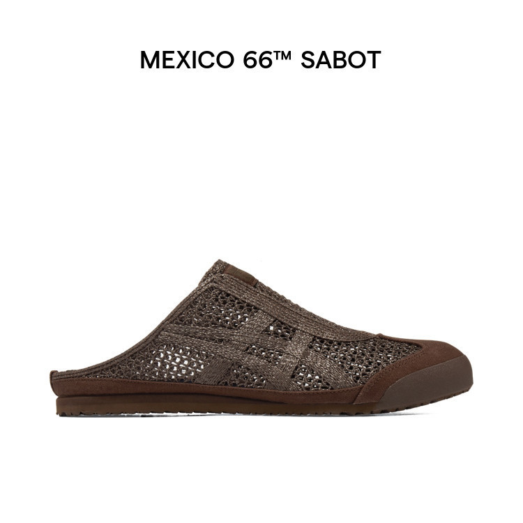 Onitska MEXICO 66 SABOT ผู้ชายผู้หญิงน้ําหนักเบารองเท้าแตะครึ่ง ES5C 9QOS