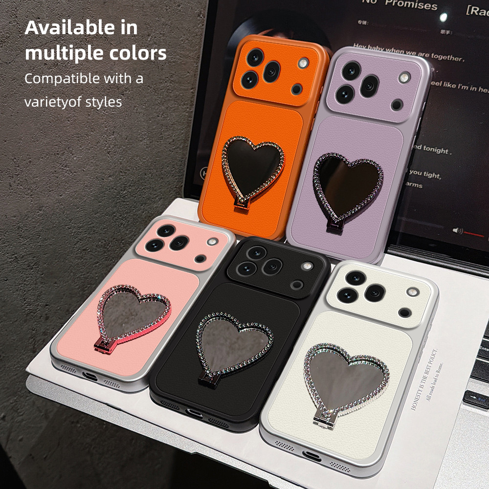 ผู้ถือขาตั้งกระจก เคสHonor 600 / 600 Pro 5G / 400 Pro 400 Lite 400 SmartเคสClear Luxury Aesthetic กั