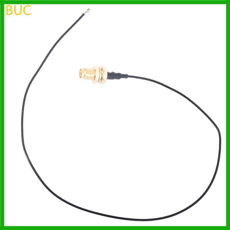 BUC สะดวกกับ RPSMA Cable Antenna สําหรับ AX200NGW 8265AC 8265NGW 7265AC M 2 การ์ด WiFi สําหรับการเชื