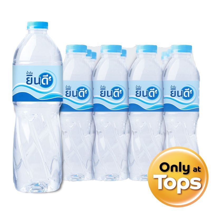 ยินดีน้ำดื่ม 350มล. แพค 12 Yindee Drinking Water 350ml. Pack 12 [หมายเลขบาร์โค้ด 8853474090587 ]