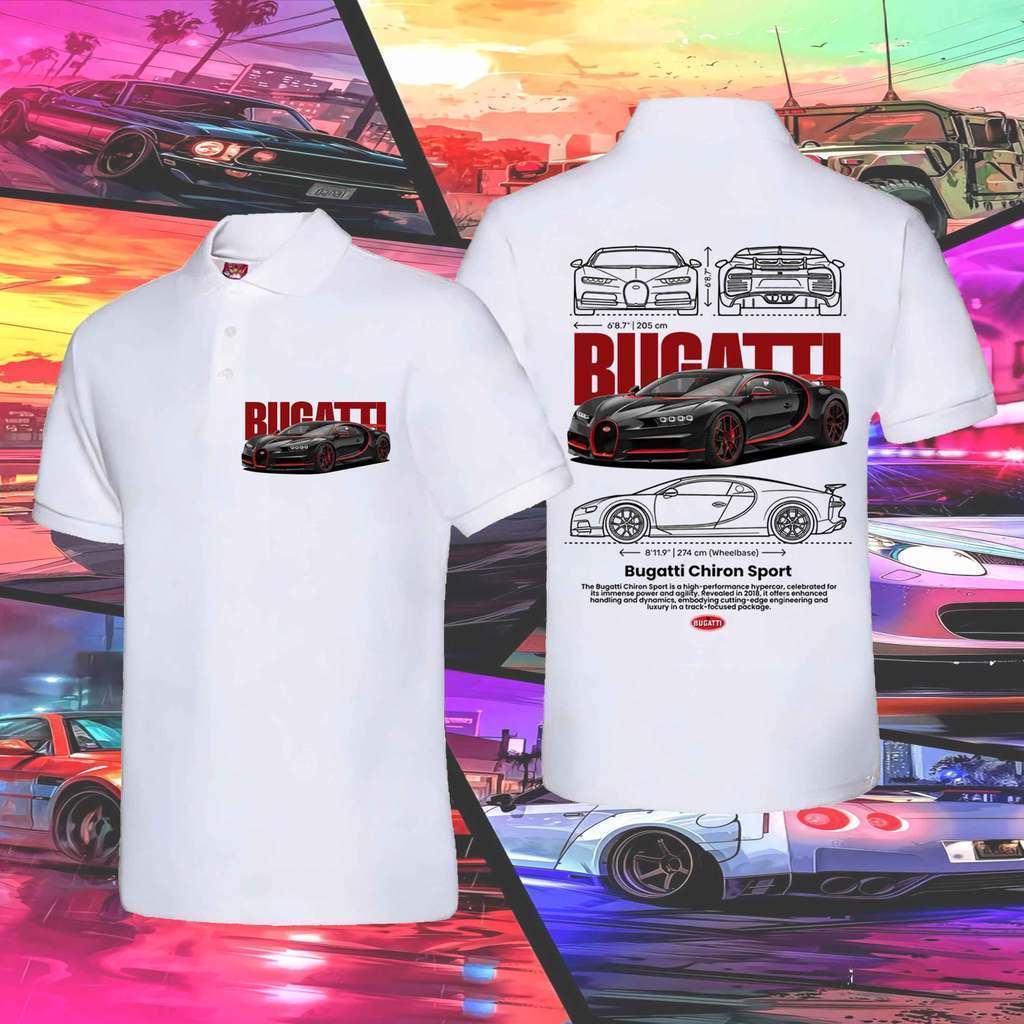 Toyota Corolla AE86 Trueno JDM Drift Polo Shirt Motorsport Heritage Cotton Short Sleeve Car Enthusia