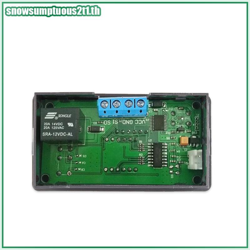 [ใหม่] W3230 Digital Temperature Controller 20A LED Thermostat 12V 24V AC110-220V พร้อม Probe สําหรั