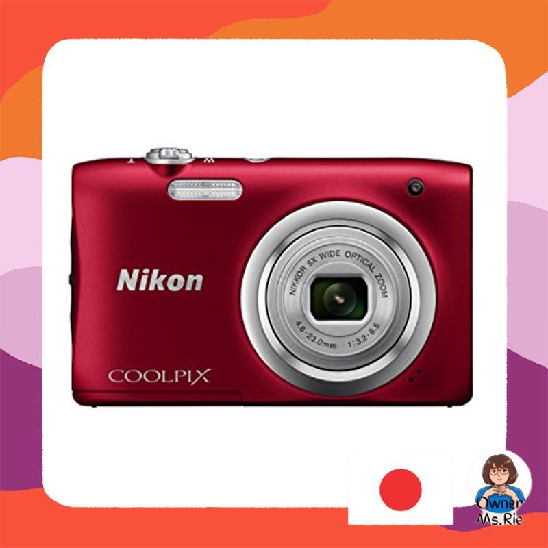 Nikon COOLPIX A100 Digital Camera 20.05MP 5x Optical Zoom Compact Camera