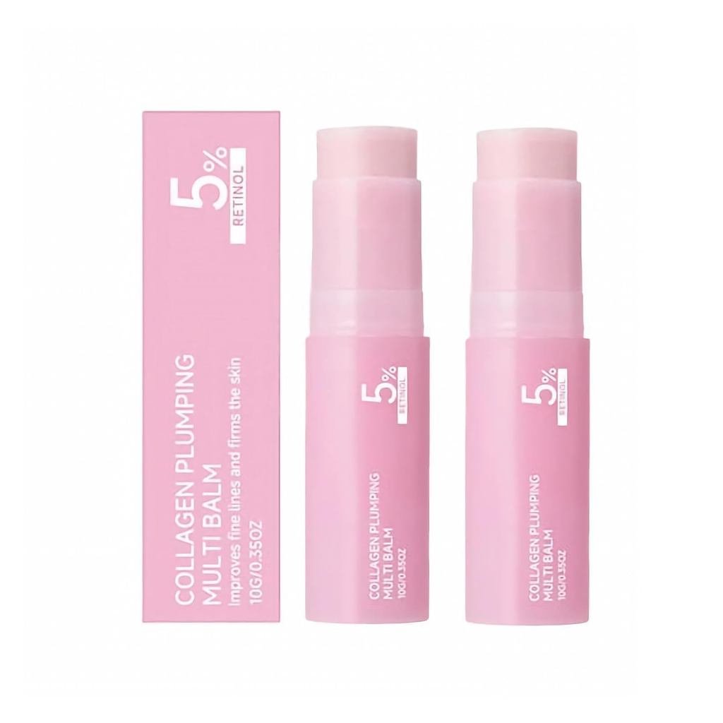 2026 ใหม่สีชมพูคอลลาเจนปริมาณ Multi Balm All in One Volufiline PDRN Hydrating Skincare Fine LinesBou