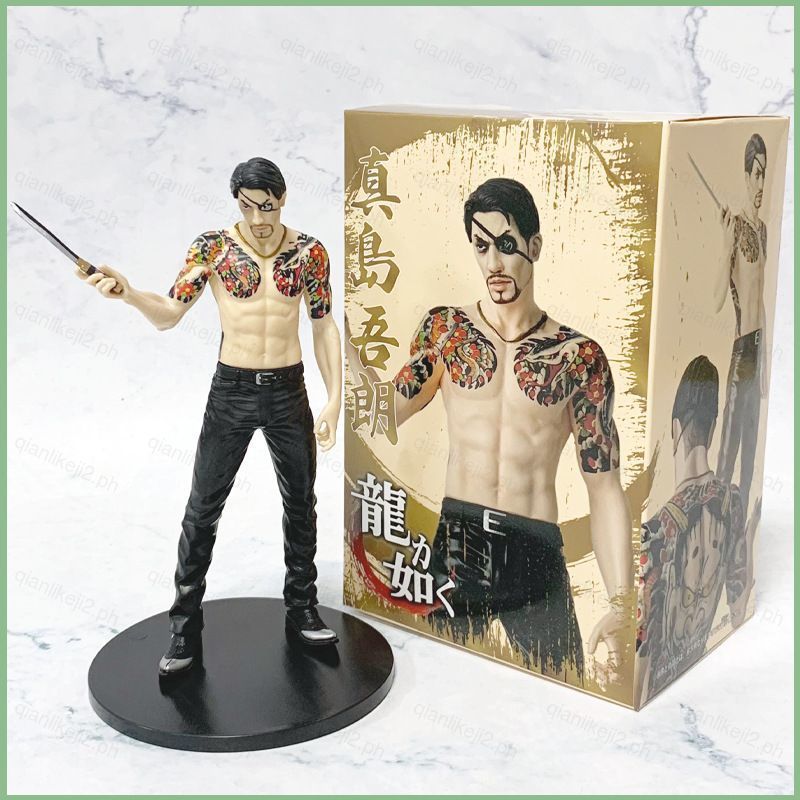 QL2 Yakuza Action Figure Goro Majima ตุ๊กตาของเล่นสําหรับเด็กเครื่องประดับคอลเลกชันของขวัญ