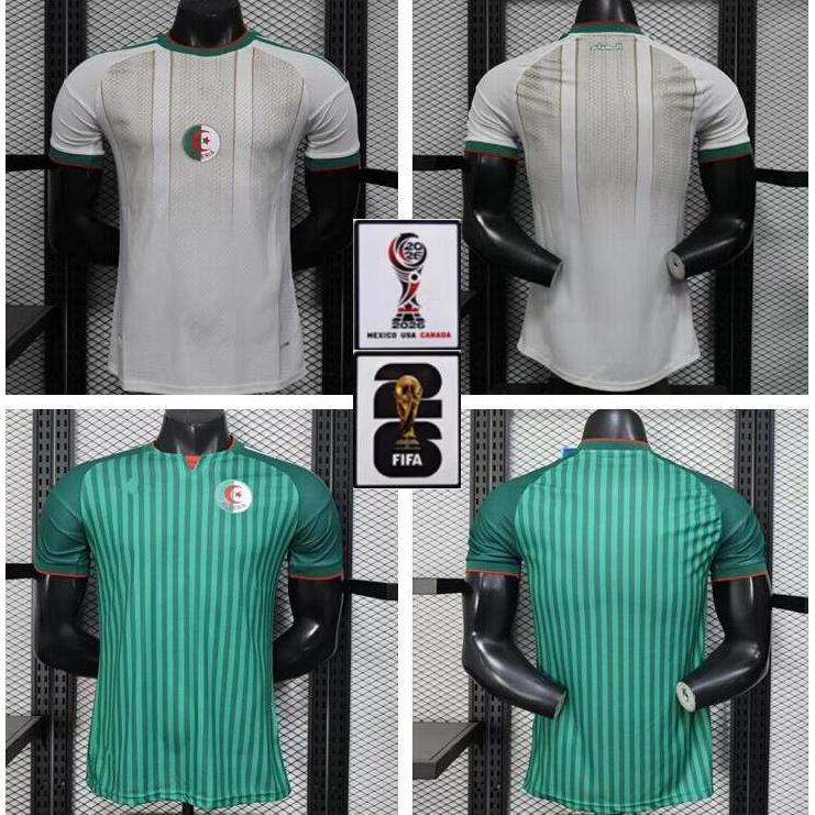 รุ่น Player  26-27 [Algeria] house Away Jersey Football High Quality Shirts Short Sleeves