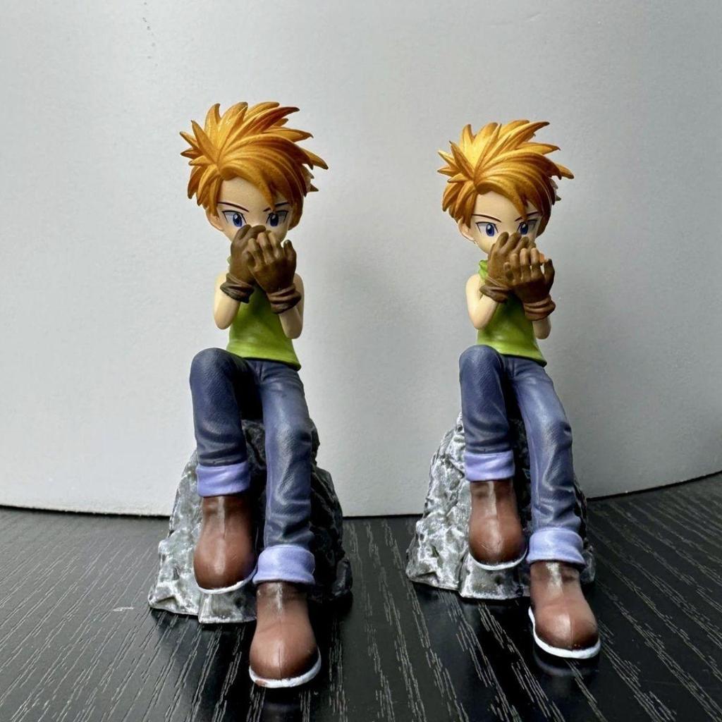 Digimon Ishida Yamato Seated Figure Limited Model Desktop Decorative Gift