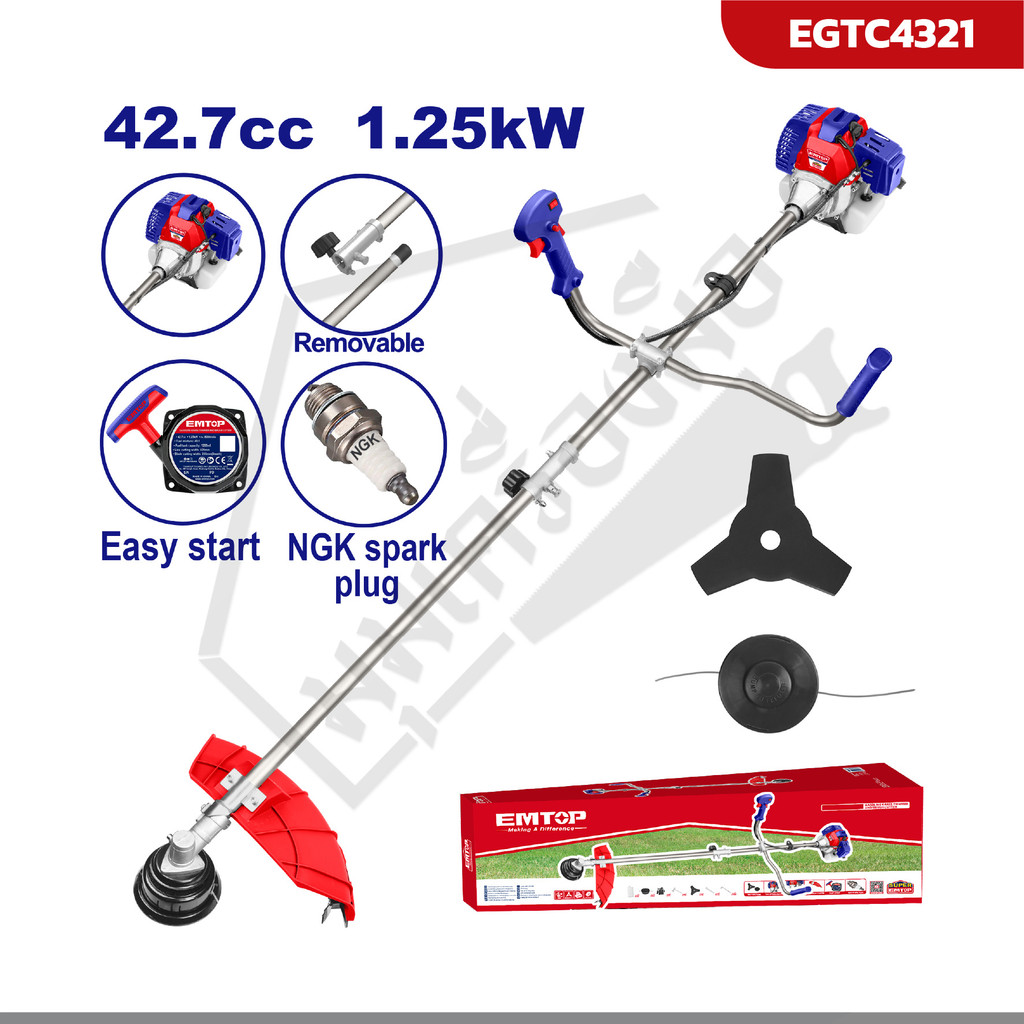 EMTOP เครื่องตัดหญ้า 2 จังหวะ EGTC4321