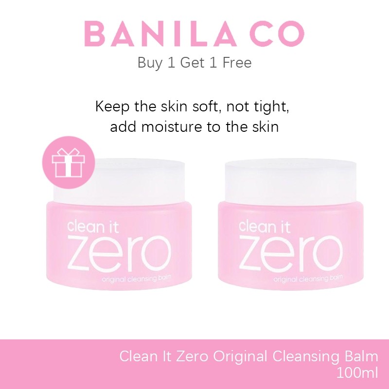[ซื้อ 1 แถม 1] BANILA CO Clean It Zero Original Cleansing Balm 100ml.Clean It Zero Original Cleansin