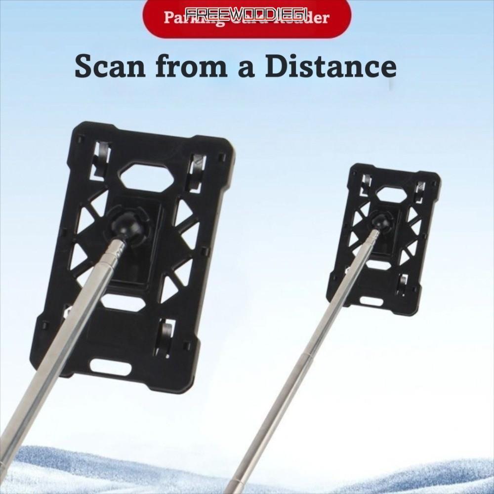 FREEWOODIEGI Telescopic Parking Toll Rod, Telescopic Design ปรับความยาวได้รถ Toll Card Stick, น้ําหน