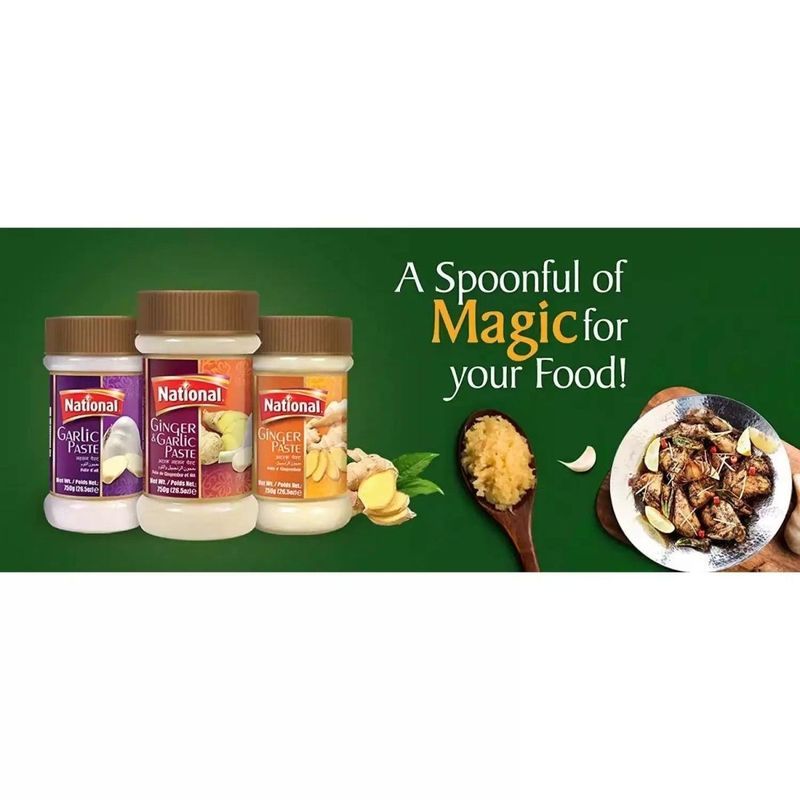 NATIONAL GINGER&GARLIC PASTE巴 ของแท้ศูนย์รวม 9 ลิตร8280260