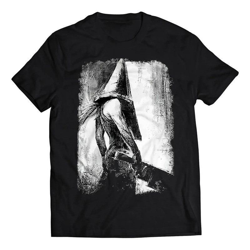 Camiseta Unisex Premium Inspirada En Pyramid Head Silent Hil