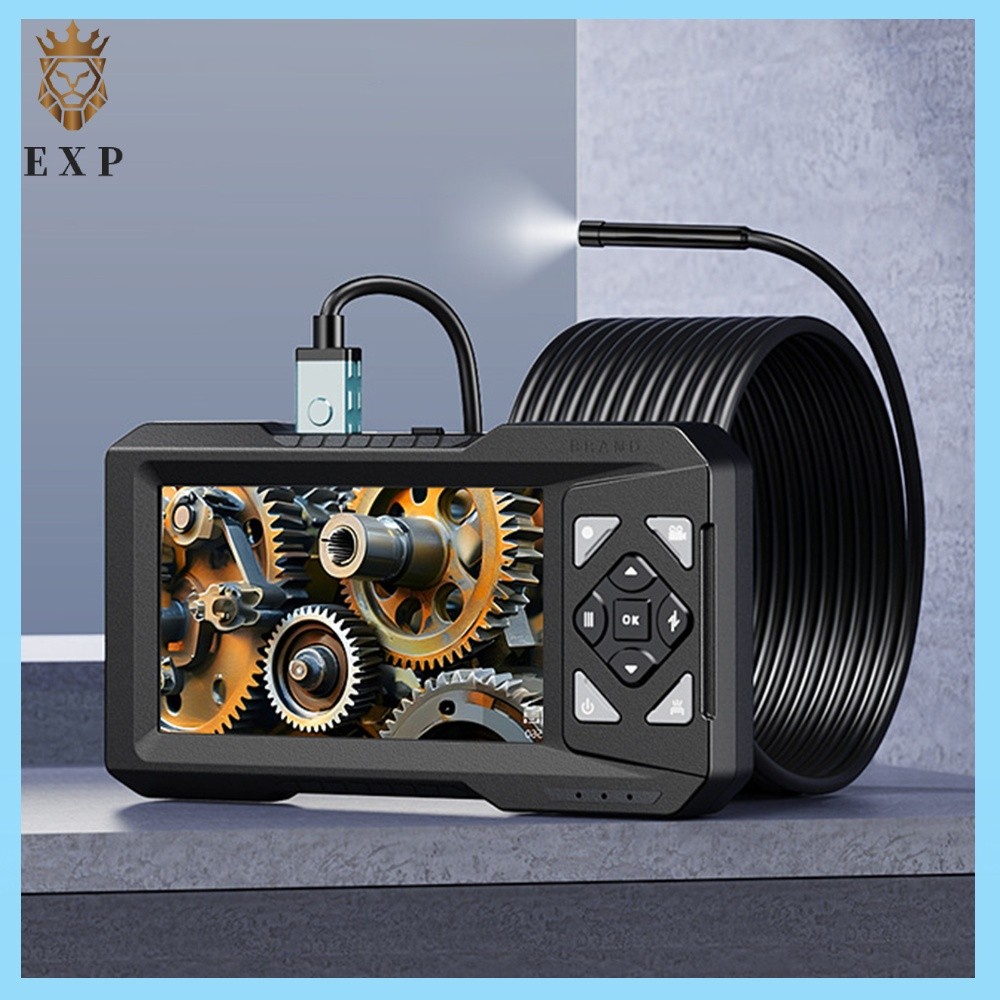 [explosion1.th] 5M IP67 การตรวจสอบกันน้ํา Borescope สําหรับท่อตรวจสอบซ่อมรถยนต์