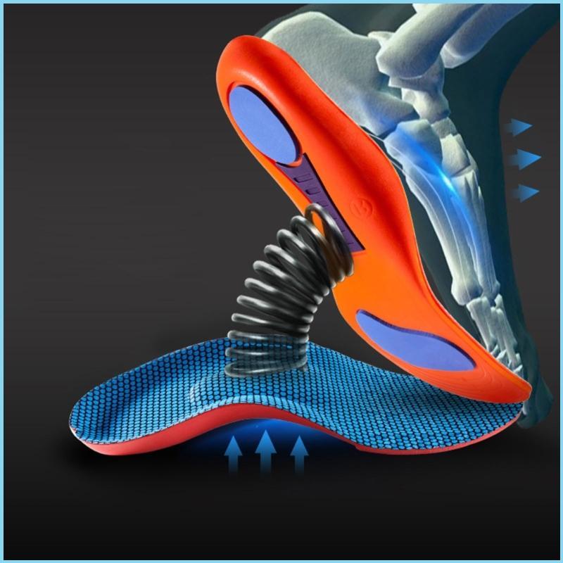 EZR Memory Foam Insoles Plantar Fasciitis Arch Support Insoles สําหรับผู้หญิงผู้ชายและผู้หญิงเด็ก