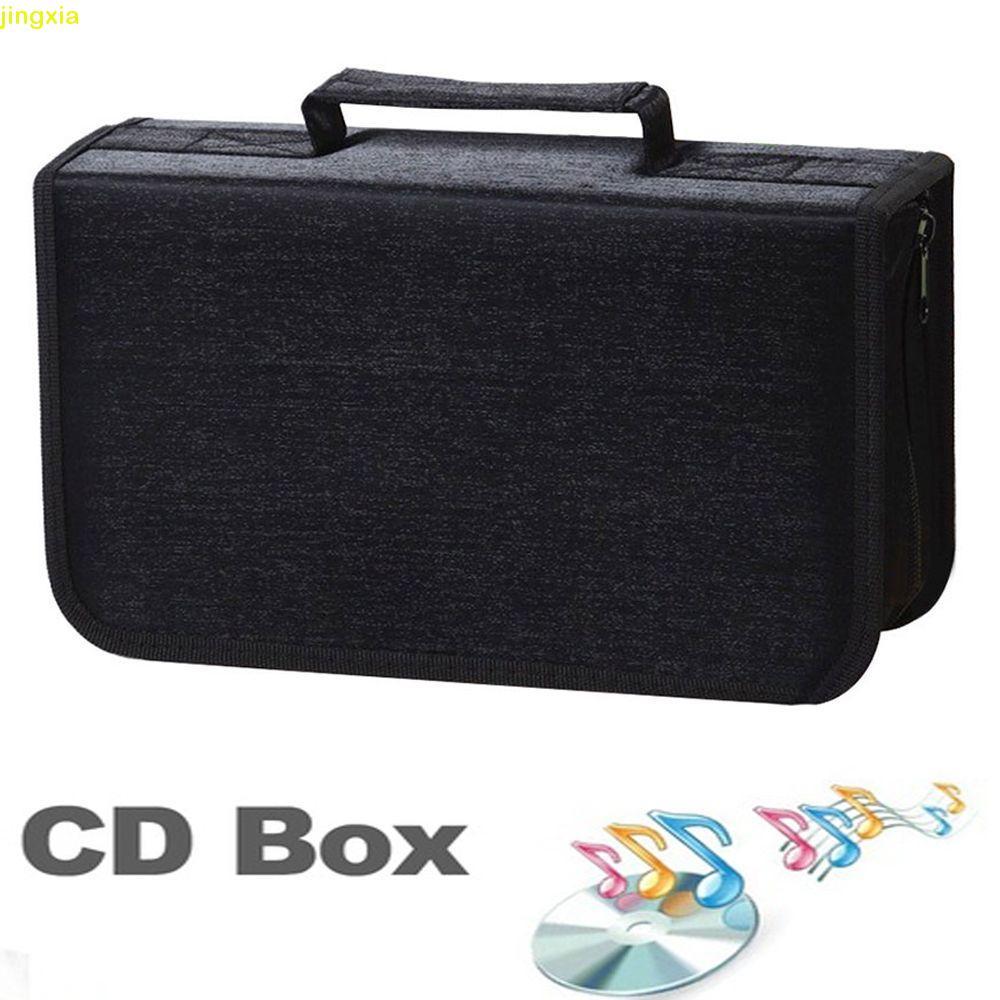 JINGXIA กระเป๋าเก็บของแบบพกพาทนทานกรณีอุปกรณ์เสริมเกม CD DVD VCD Holder