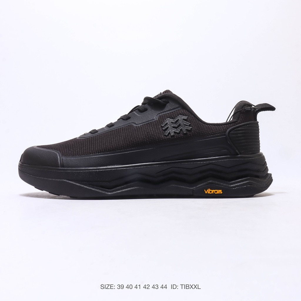 KOLON SPORT Swift LTR - รองเท้าลําลองสีดําพร้อม V-Sole กันลื่น เหมาะสําหรับ City & Trail