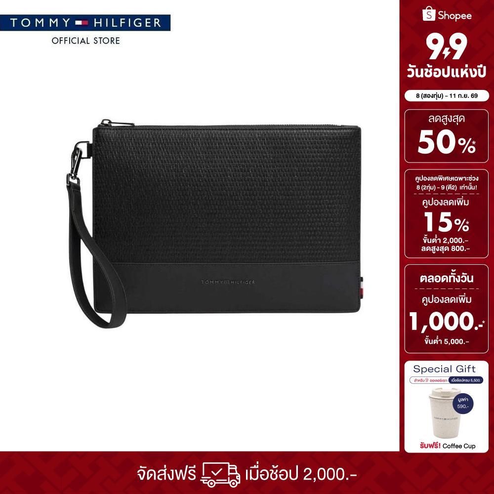 Tommy Hilfiger กระเป๋า ผู้ชาย รุ่น AM0AM14145 BDS - สีดำ