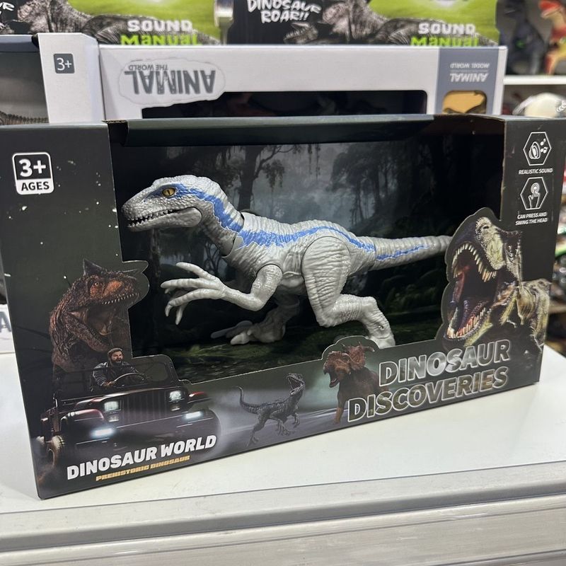 Jurassic World Tyrannosaurus Rex โมเดลกินเนื้อ Rex Velociraptor Tyrannosaurus