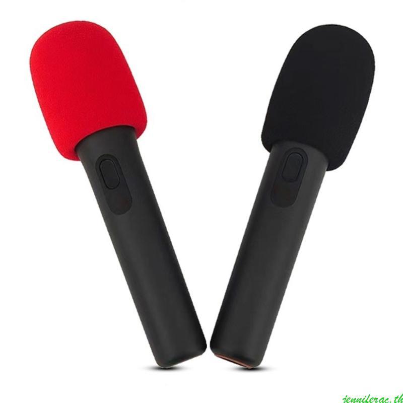 Jenniferac ที่ถอดออกได้ไมโครโฟนกระจก Breathable ฟองน้ําสําหรับ Encore2 Mic