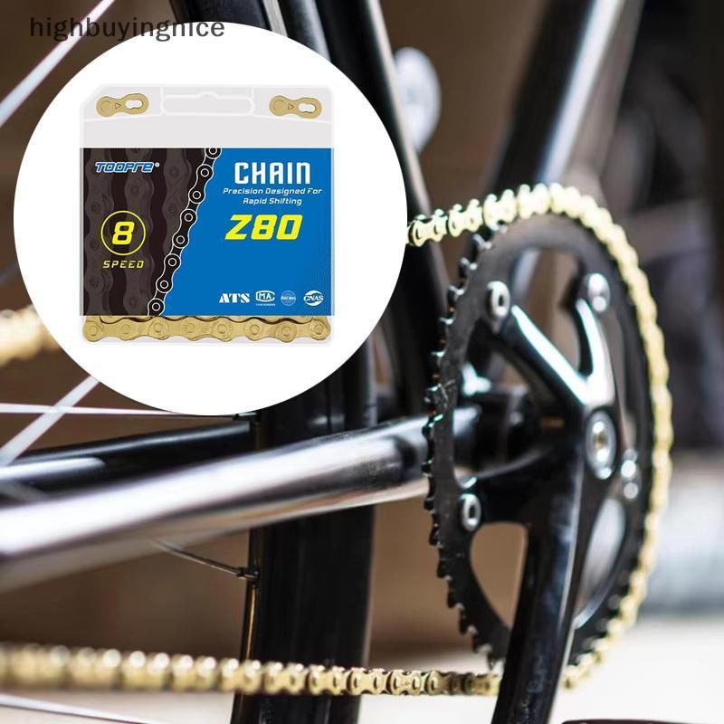 HNTH 116 Gold Bike Chain Z80 6-8S Qui Release Connector ทนต่อการสึกหรอสําหรับจักรยานเสือหมอบซ่อมเปลี