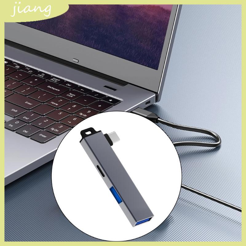 JN Type C Hub Type C ถึง Type C และ USB Hub USB2 0+USB3 0 พอร์ตสําหรับการเชื่อมต่อได้ง่าย