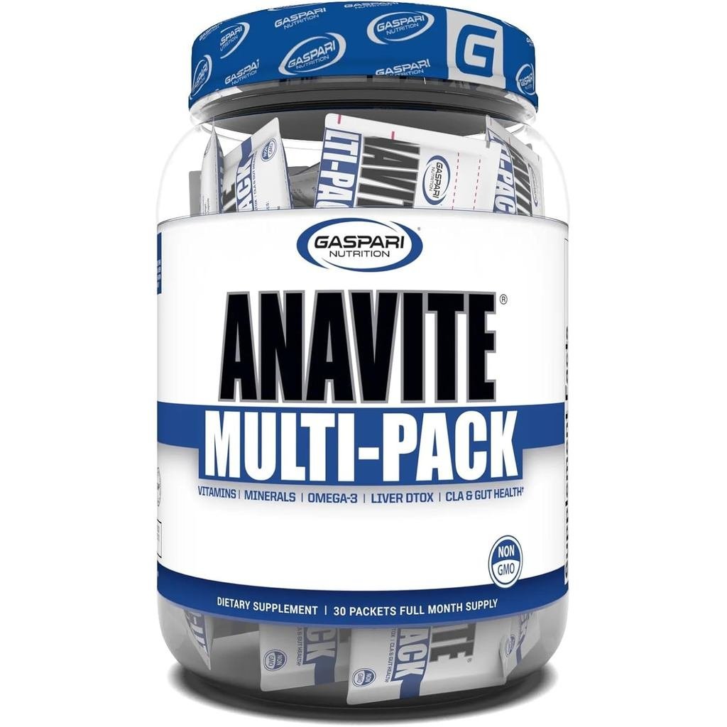 Gaspari Nutrition Anavite Full Spectrum Multi Packs Anavite Multis CLA Omega 3s Gut and r Detox All 