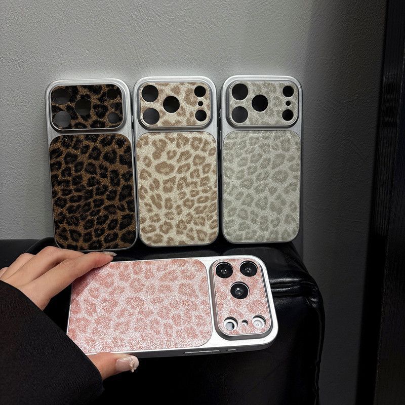 เคส ไอโฟน ลายเสือดาวกันกระแทกกรอบกล้องขนาดใหญ่แฟชั่นสําหรับ ไอโฟน17