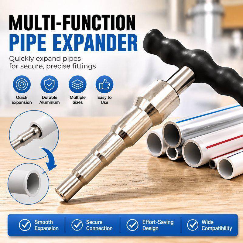 Kamembetbg 1 ชิ้น Multi-Function ท่อ Expander เหมาะกับท่อต่างๆเครื่องมือสําหรับ Home ประปาซ่อมท่อ Fitting ทํางาน TH
