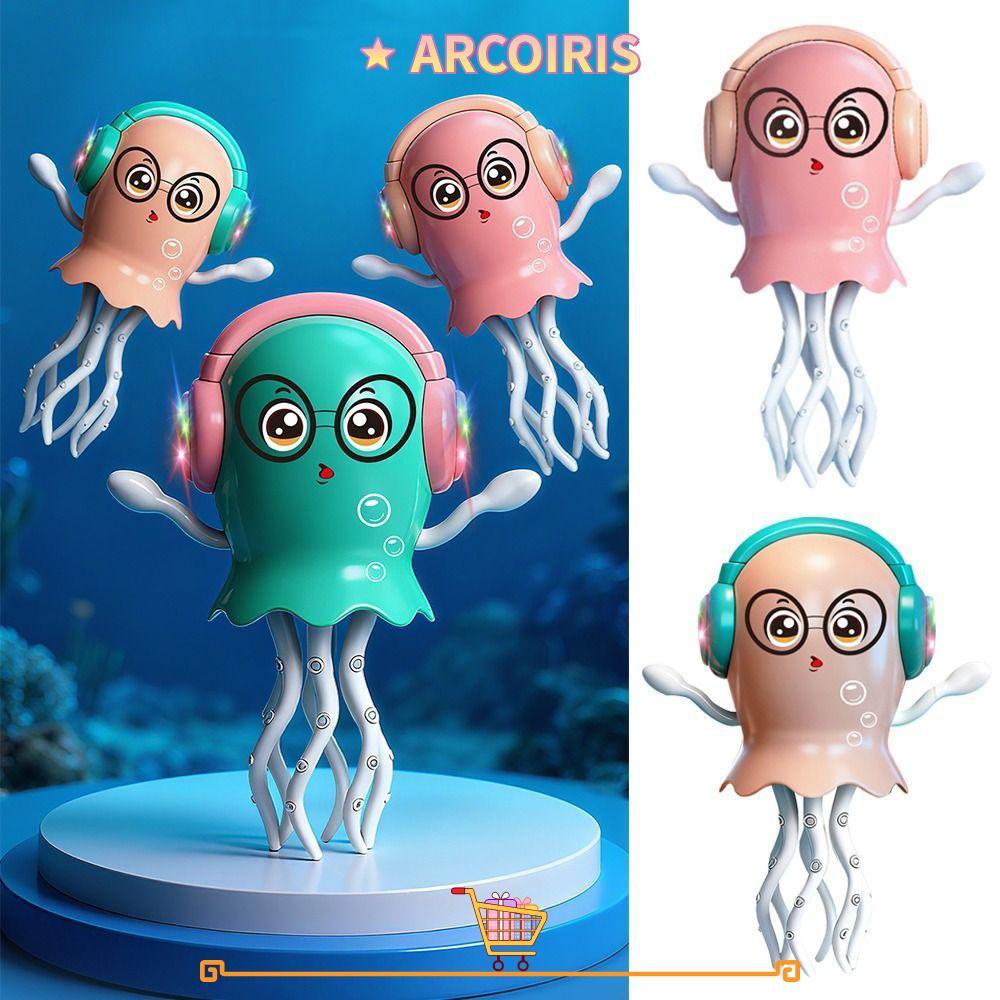 ARCOIRIS ของเล่นปลาหมึกยักษ์เต้นรํา, Magic Inertia Crawling Dance Auto-Dance Octopus ของเล่น,ตลกอัตโ