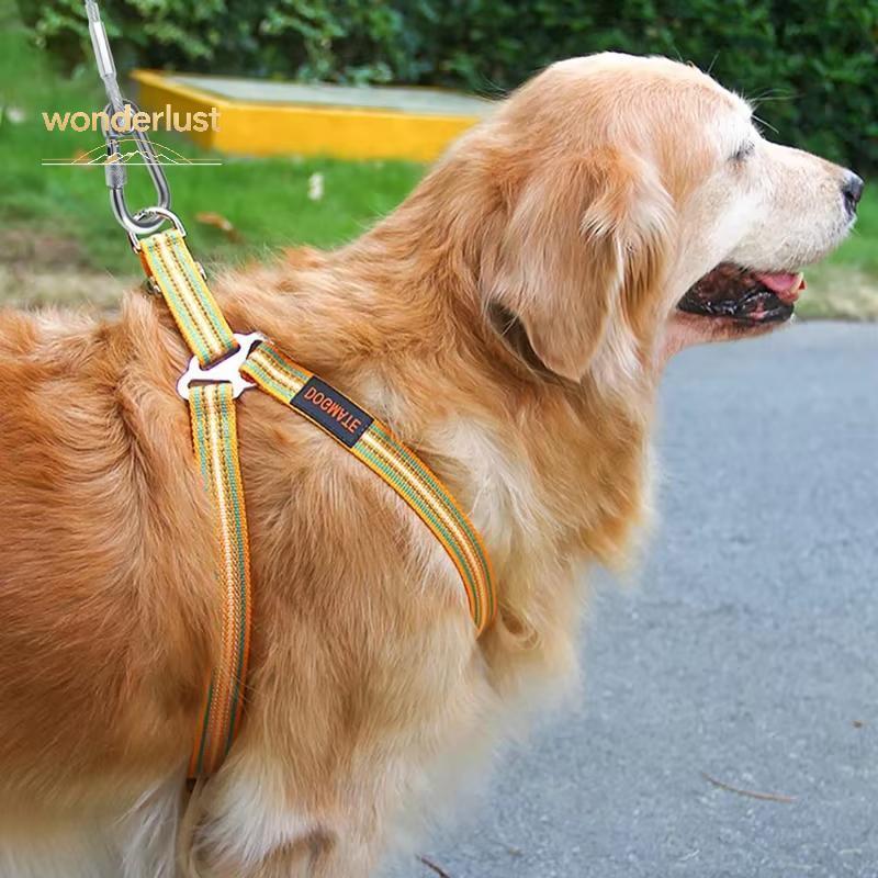 [Easy-t] 2 ชิ้น Double-headed Dog Tie Out Cable Weatherproof Steel Pet Leash Rope with Metal Bule fo
