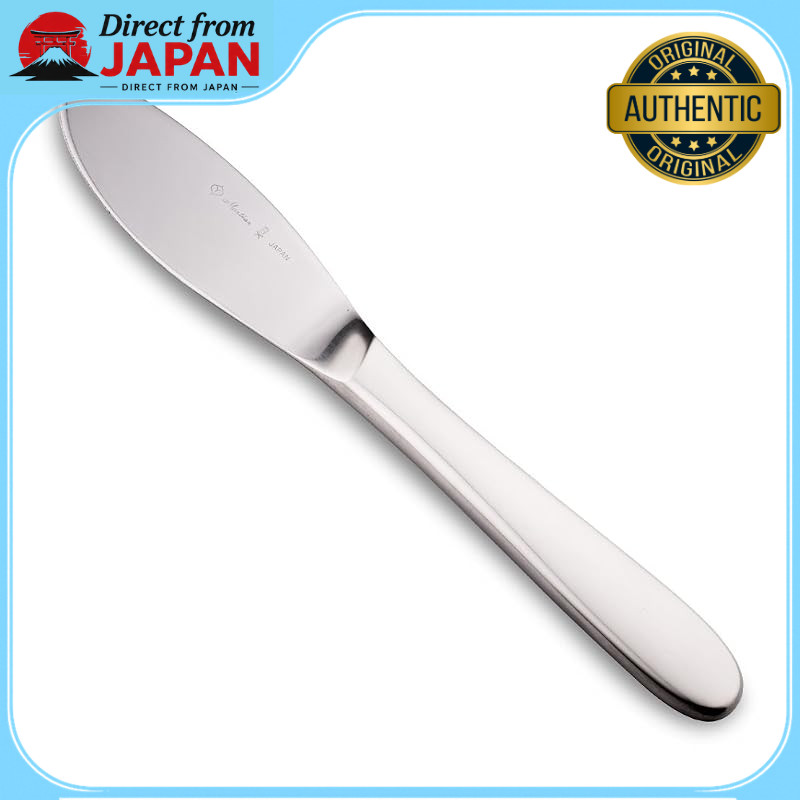 Sori Yanagi Stainless Steel Knife, Tsubame-Sanjo Made, Simple Ergonomic Design, Dishwasher Safe, Mat