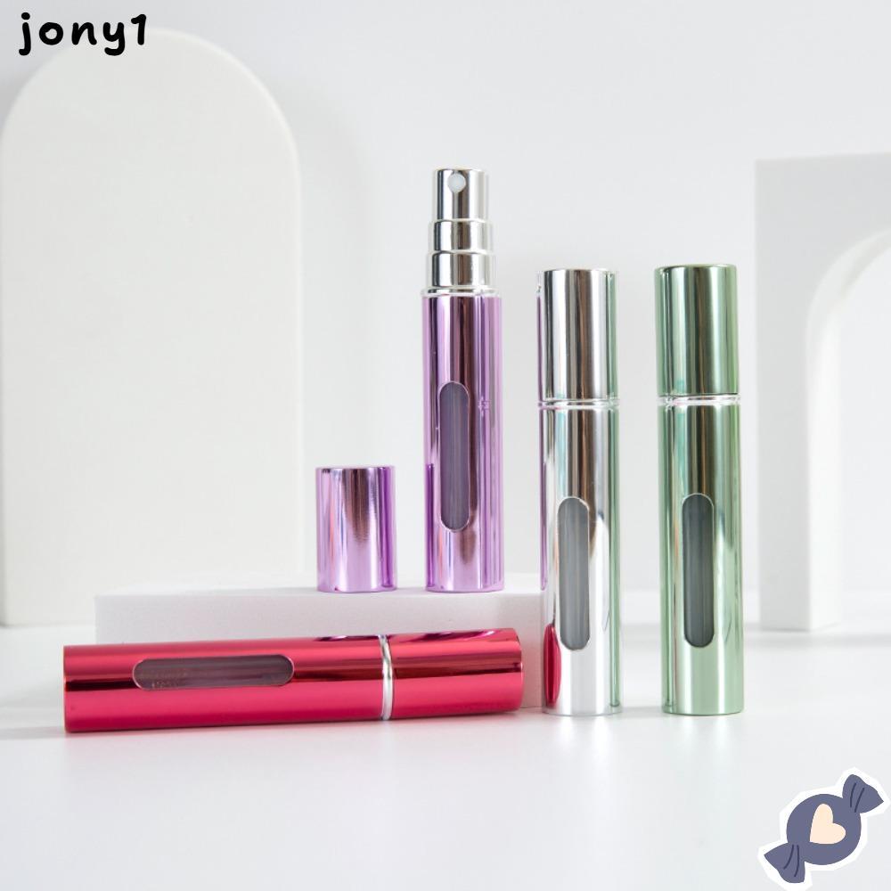 THUY Atomizer Bottle, Mini Refillable Perfume Bottle, Empty with Spray 10ml Portable Liquid Containe