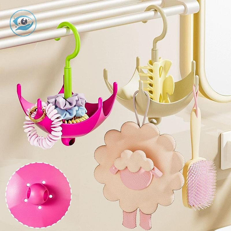 [Smw] 1 ชิ้นมัลติฟังก์ชั่หมุนตะขอเสื้อผ้าเจาะฟรี 5 จุดหมุนไม้แขวนเสื้อเข็มขัดออแกไนเซอร์ผ้าพันคอชั้น