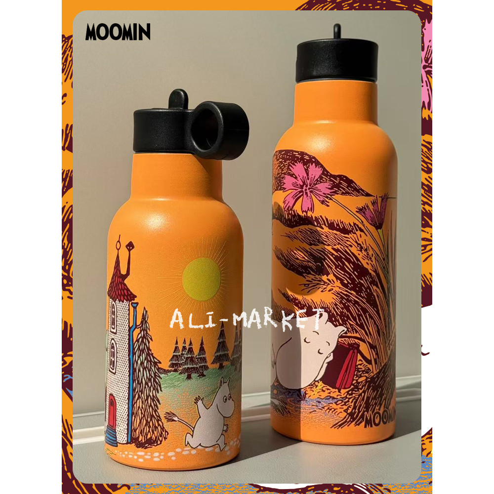[ของแท้] Marimekko Cup เดนมาร์ก Liewood Thermos Cup ขวดน้ําแบบพกพากลางแจ้งการค้าต่างประเทศ Original Order ส่งออก Thermos Cup - รูปที่ 4