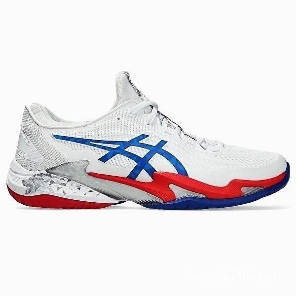 รองเท้าเทนนิสมืออาชีพ Xiaode Olympics สำหรับสนามกีฬา แบบ Unisex สีฟ้า