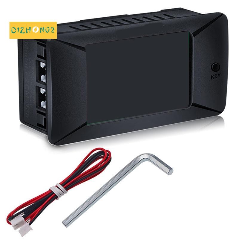 [dizhong2]DC5-12V 100A Shunt Bulit-inDC Digital Battery Tester Two-Way Ammeter Voltmeter Power Energ