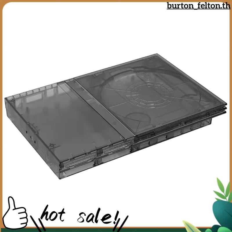 เคสเปลี่ยนเชลล์แบบเต็มแบบโปร่งใสสําหรับ PlayStation2 Slim สําหรับคอนโซลเกม PS2 Slim