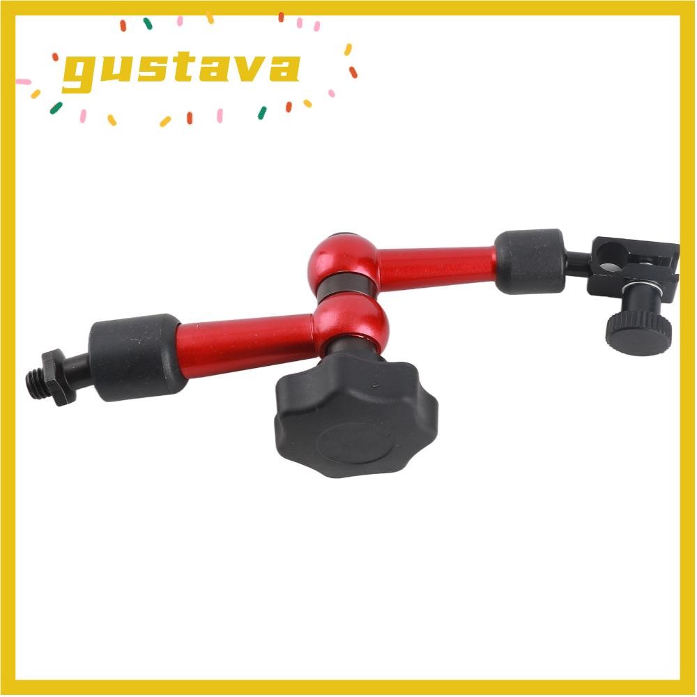 GUSTAVA Universal Base Holder, Adjustable M5 Thread Elastic Arm Stand, Precision Aluminium alloy Hig