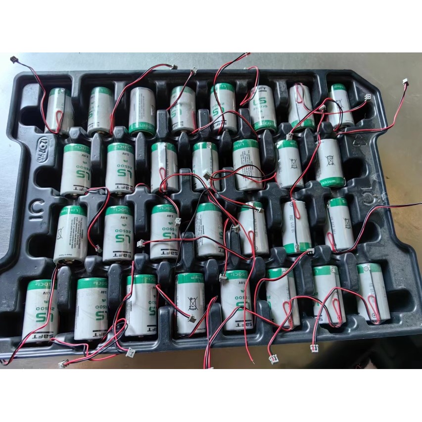 ต้นฉบับนําเข้า 26500 3.6V ER26500 LS26500 SIZE C Type.มิเตอร์น้ําอุตสาหกรรมควบคุมแบตเตอรี่ลิเธียม