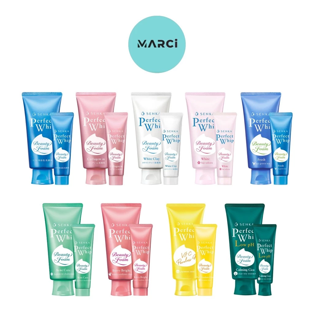 [ของแท้/ฉลากไทย] Senka Perfect Whip เซนกะ เพอร์เฟค วิป ฉลากไทย [1 หลอด] [เลือกสินค้า]