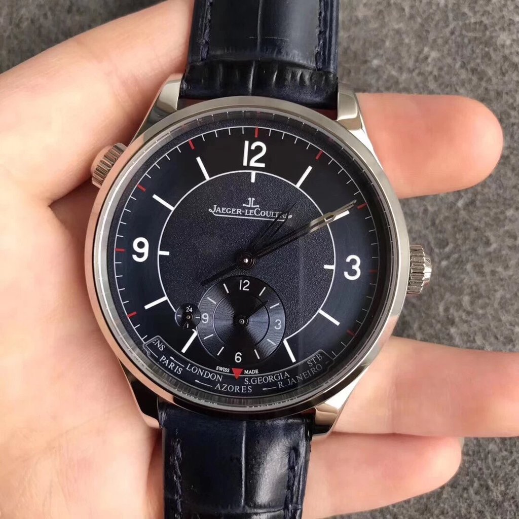 1: 1 คุณภาพสูง Original Label Real Shot Accumulator M Series#93975 นาฬิกา Time Zone Display 42 มม