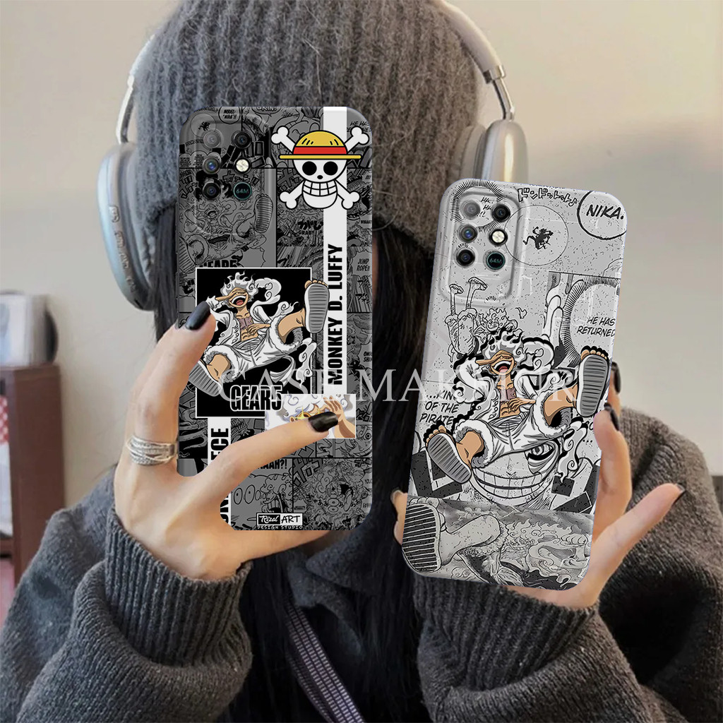 ซิลิโคนสําหรับ Infinix Note 8 ตัวละคร 0ne P1ece Pro ปลอกกล้องที่กําหนดเอง