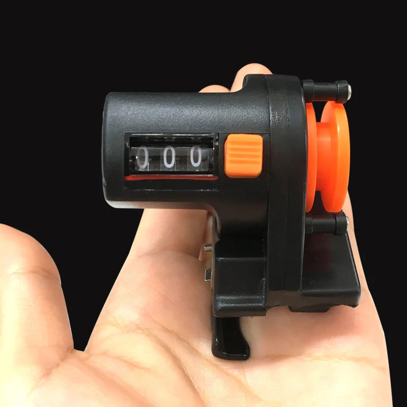 เคาน์เตอร์วัดระยะทางสำหรับการตกปลา ขนาด 6 cm วัดได้ไกลถึง 999 ม.