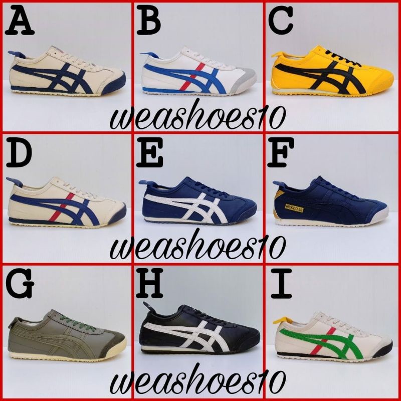 SD3 Onitsuka TIGER MEXICO-66 ผู้ชายผู้หญิง