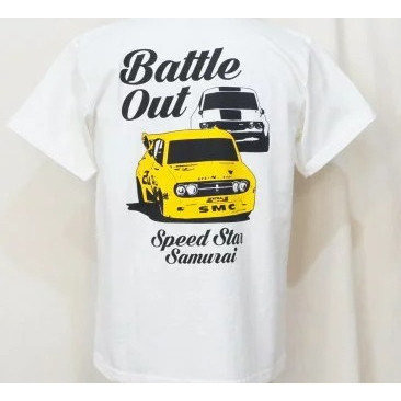 SAMURAI JEANS SAMURAI Car Club เสื้อยืดแขนสั้น